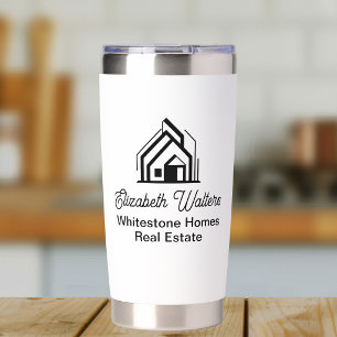 Real Estate Company Customized Realtor Logo Insulated Tumbler
