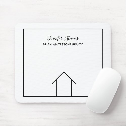 Real Estate Company House Personalized Realtor Mouse Pad