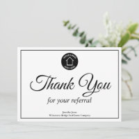 Real Estate Company Logo Custom Realtor Flat