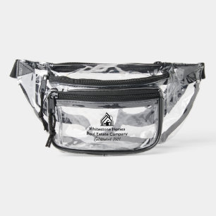 Real Estate Company Personalized Realtor Clear Fanny Pack
