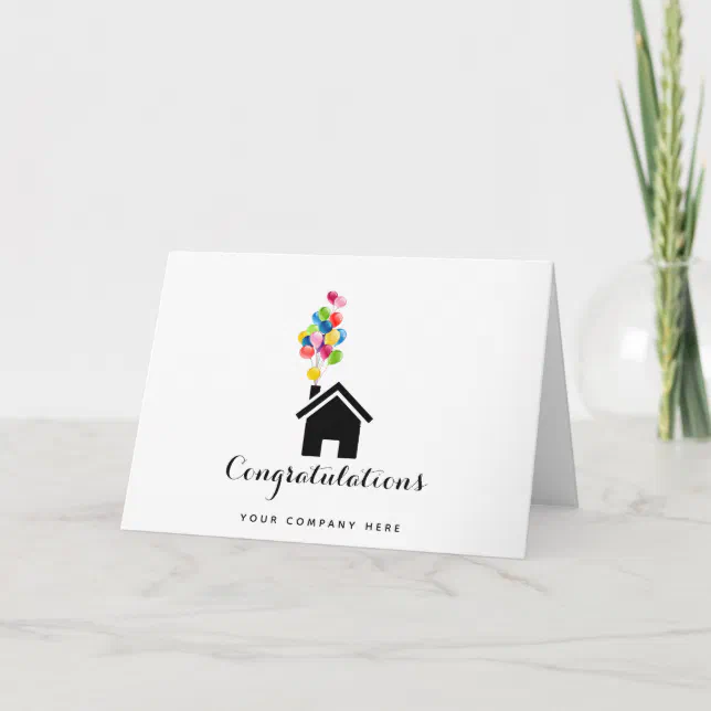 Real Estate Congratulations New Home Card | Zazzle