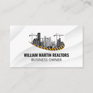 Real Estate Construction Development Business Card