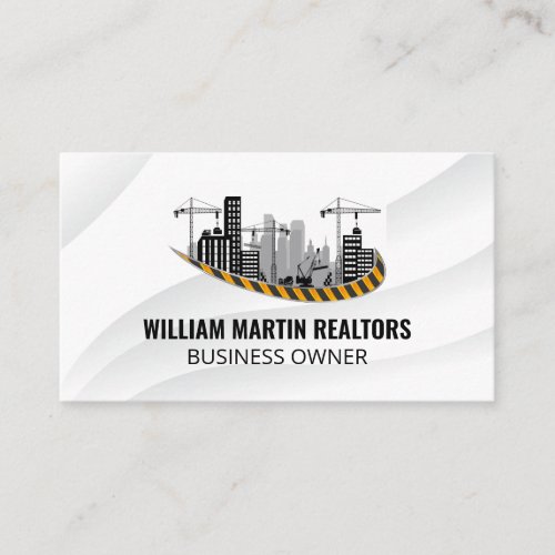 Real Estate  Construction Development Business Card