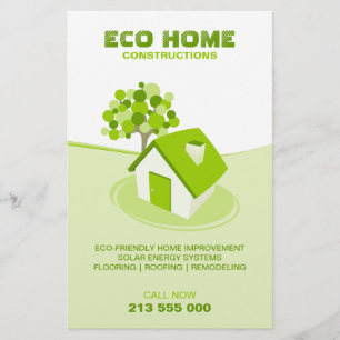 Real Estate / Construction Green Home flyer
