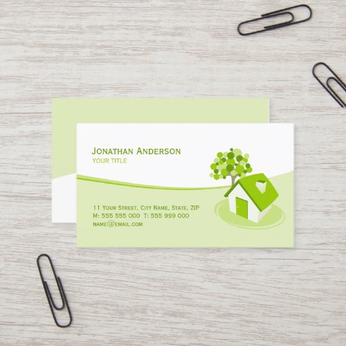 Real Estate / Constructions business card