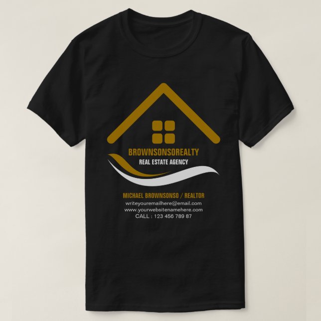Real Estate Consultant Boss | Realtor Gift Idea T-Shirt (Design Front)