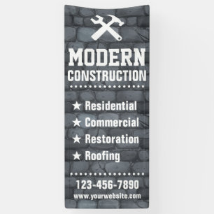 Real Estate Contractor Construction Company Banner