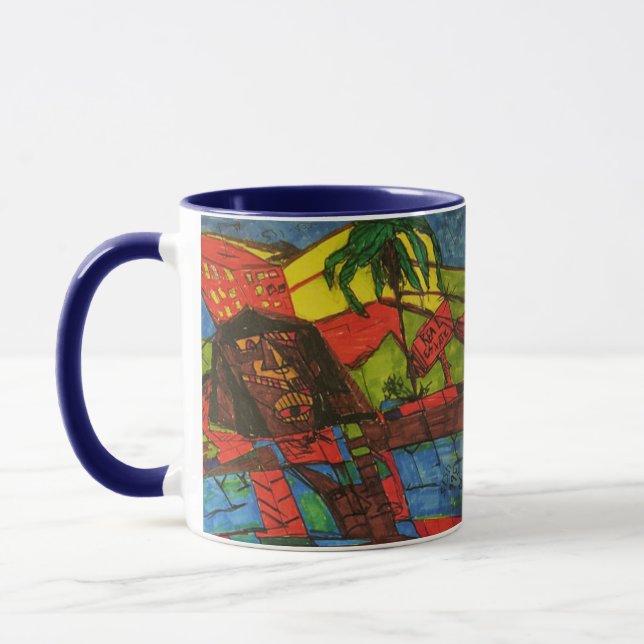 real estate crash mug (Left)