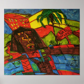 real estate crash poster