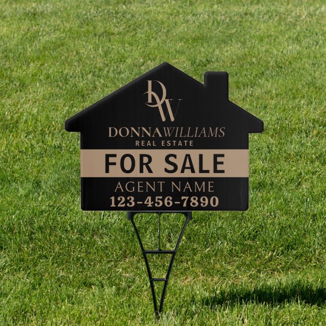 Real Estate Custom For Sale Yard Sign (Insitu)