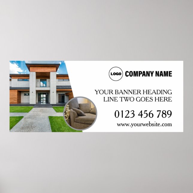 Real Estate Custom Poster (Front)