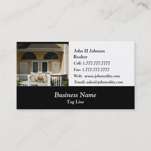 Real Estate Deluxe Business Card