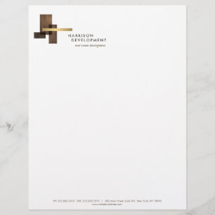 Real Estate Developer Logo Letterhead