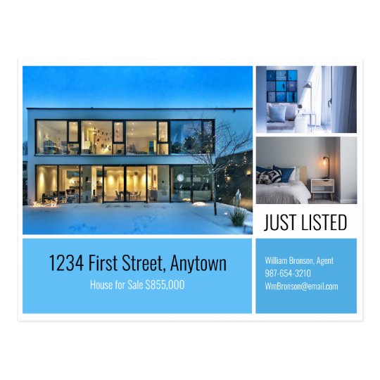 Real Estate Direct Mail Postcard Zazzle com