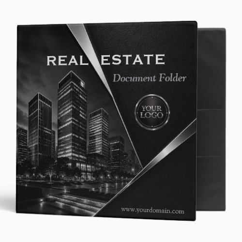 Real Estate Document Binder Customizable