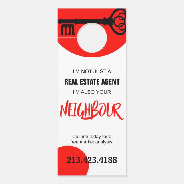 Real Estate Door Hanger (Front)