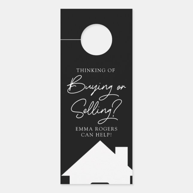 Real Estate Door Hanger (Front)