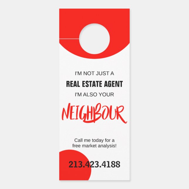 Real Estate Door Hanger (Front)