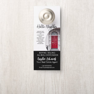 Real Estate Door Hanger – Hello Neighbour Card