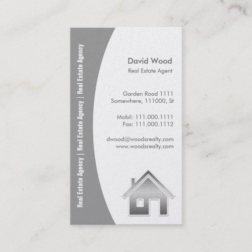 Real Estate Elegant Business Card