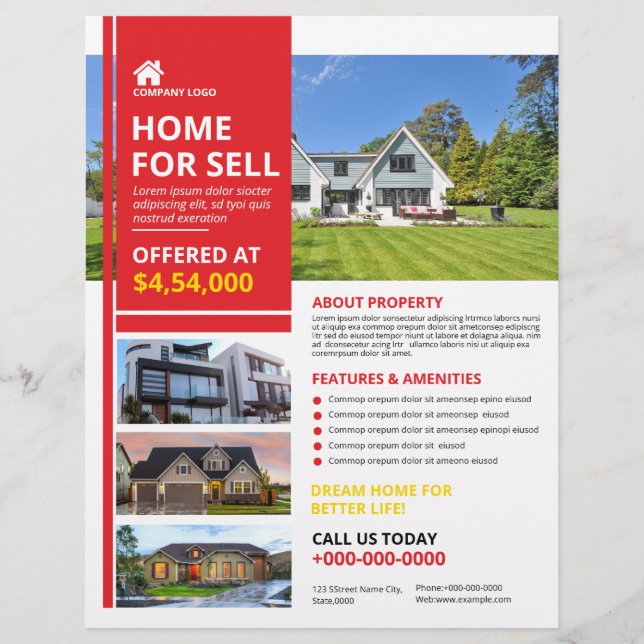 Real Estate Flyer Template (Front)
