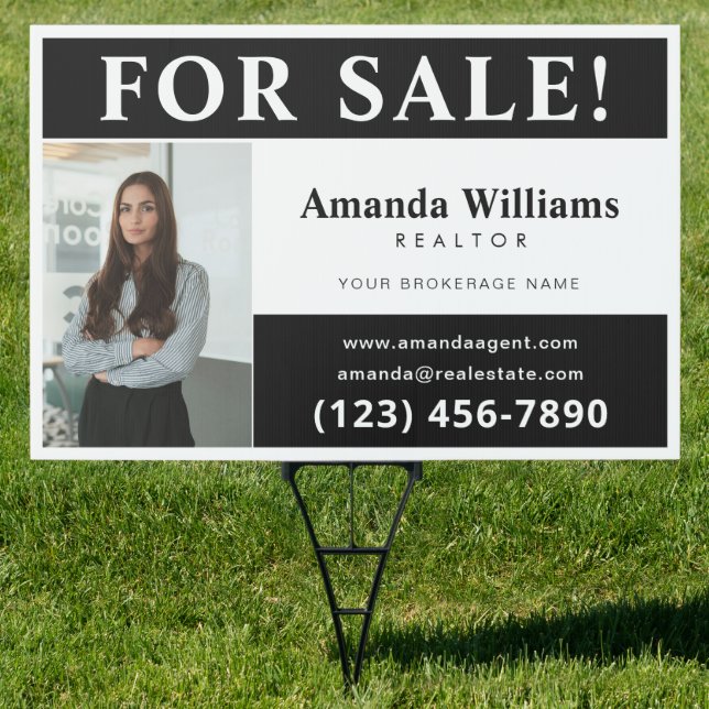 Real Estate| For Sale Real Estate Yard Sign (Insitu)