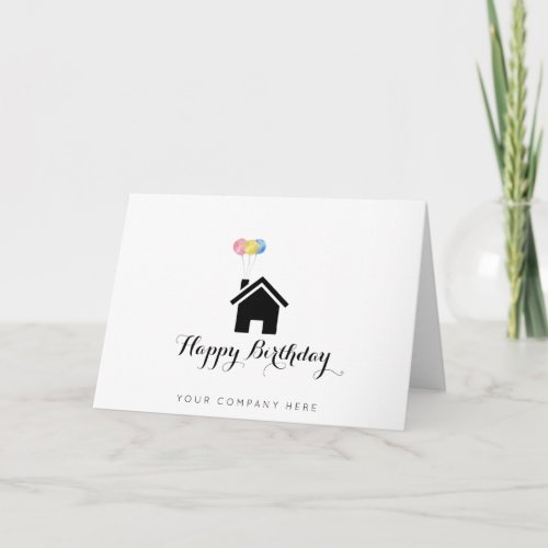 Real Estate Happy Birthday from Realtor Card