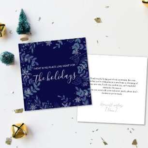 Real estate Happy holidays Christmas greeting Card