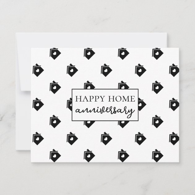 Real Estate Happy Home Anniversary Card Zazzle   Real Estate Happy Home Anniversary Card R12b89a0d1e924d9894396a55292b94c6 Tcvqi 630 