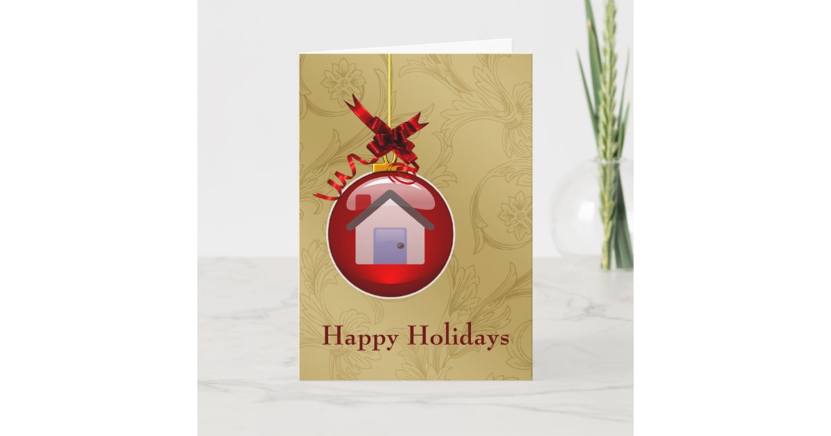 real estate Holiday Cards | Zazzle.com