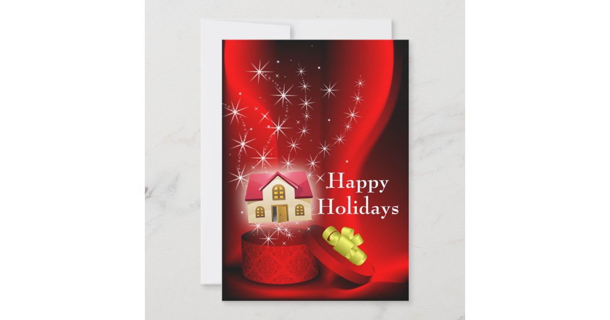 real estate Holiday Cards | Zazzle.com