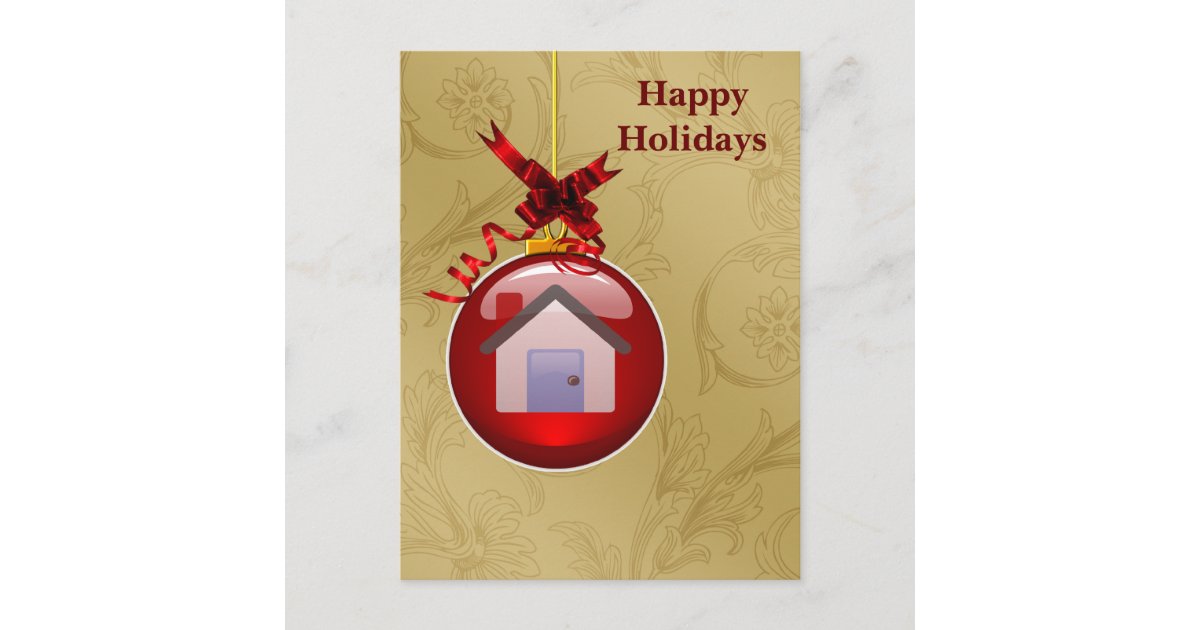 real estate Holiday Cards | Zazzle.com