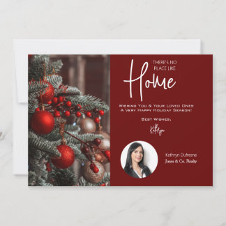 Real Estate Holiday Greetings Invitation