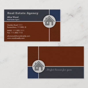 Real Estate Home Business Card
