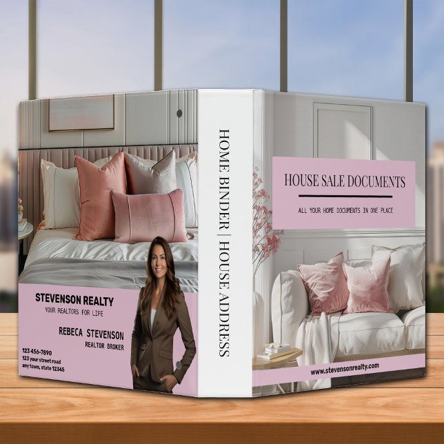 Real Estate Home Documents 3 Ring Binder (Creator Uploaded)