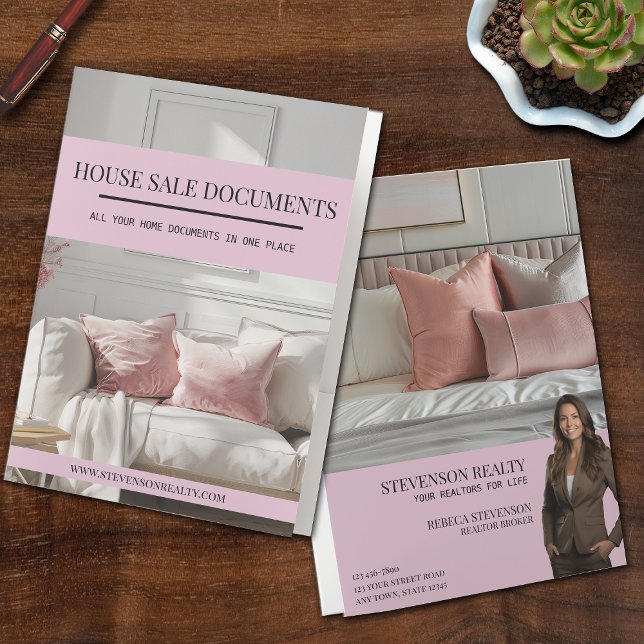 Real Estate Home Documents Pocket Folder (Creator Uploaded)