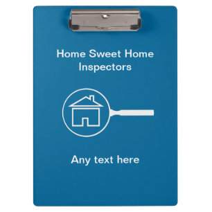 Real Estate Home Inspector Custom Clipboard
