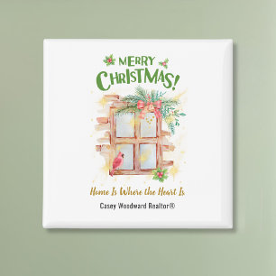 Real Estate Home Is Where the Heart Is Budget Magnet