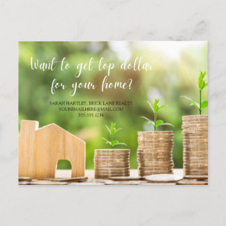 Real Estate Home Selling Marketing Postcard