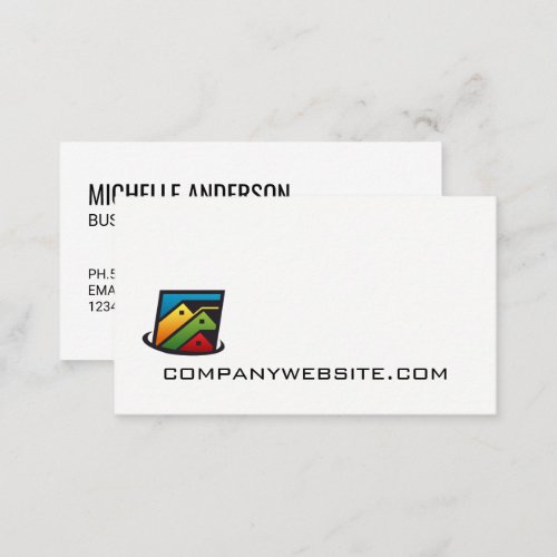 Real Estate Homes Business Card