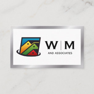 Real Estate Homes Business Card