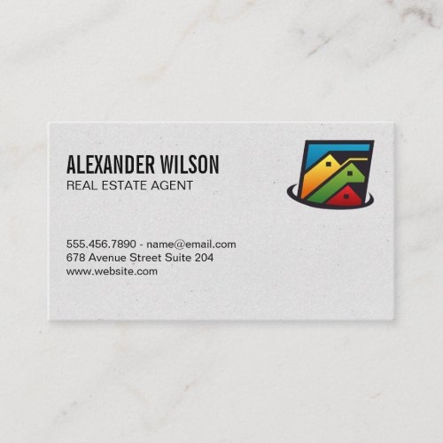 Real Estate Homes Business Card