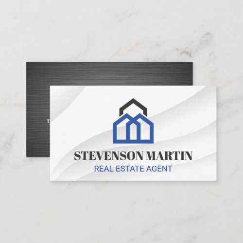Real Estate  Homes Logo Business Card