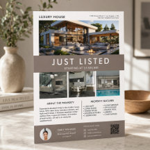 Real Estate House for Sale Photo QR