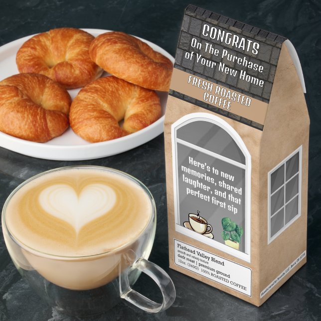 Real Estate Housewarming Gift Roasted Coffee (Breakfast)