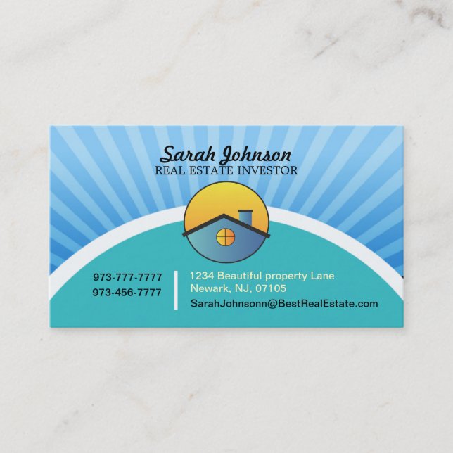Real Estate Investor Business Cards (Front)