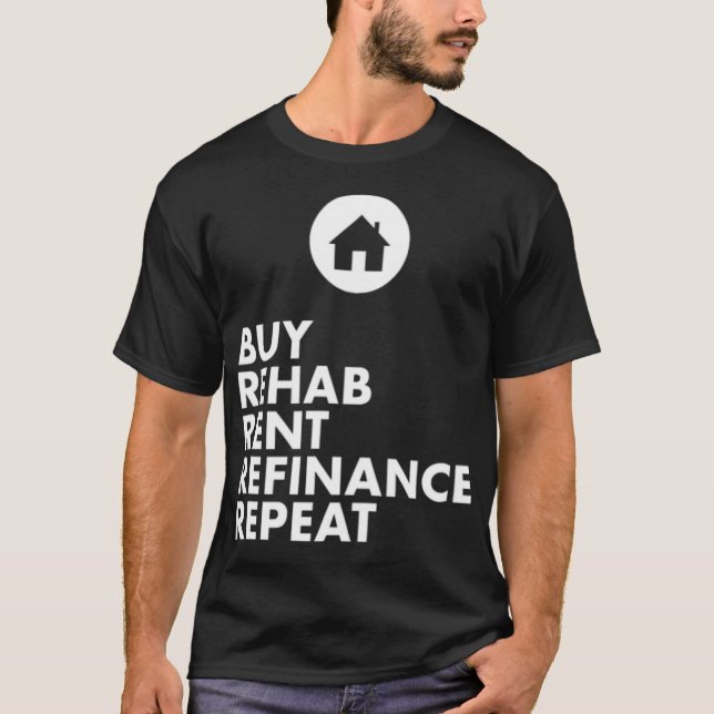 Real Estate Investor golftowel golfhair  T-Shirt (Front)