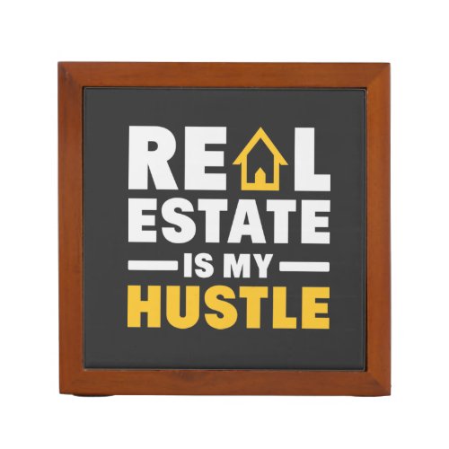Real Estate is my Hustle Realtor Desk Organizer