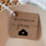 Real Estate is My Jam Gift Tag, Realtor Tag, Kraft Favor Tags