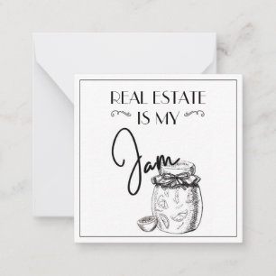 Real Estate is My Jam Pop By Note Card